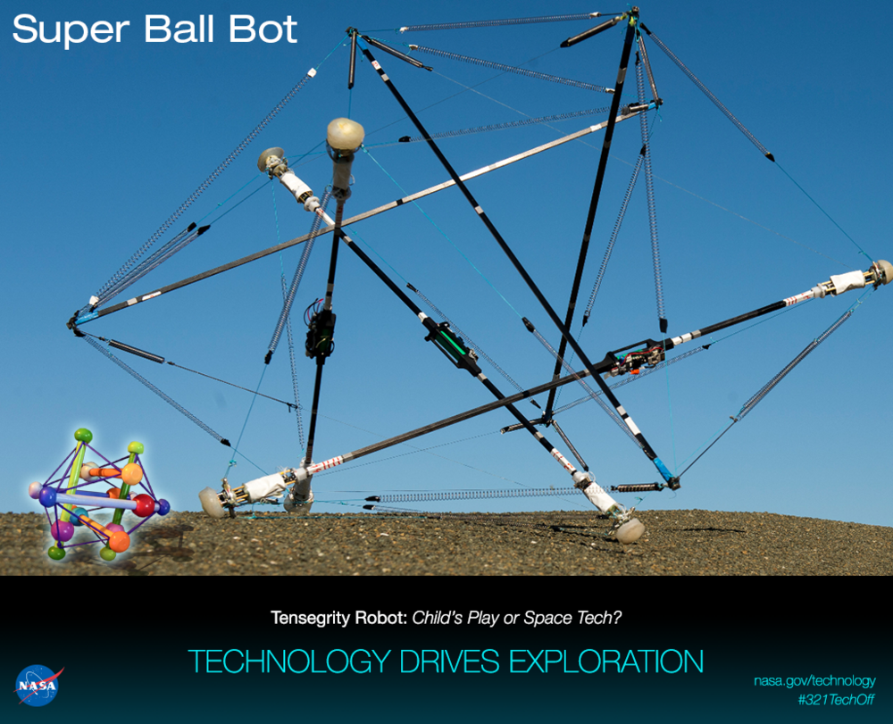 NASA's tensegrity robot