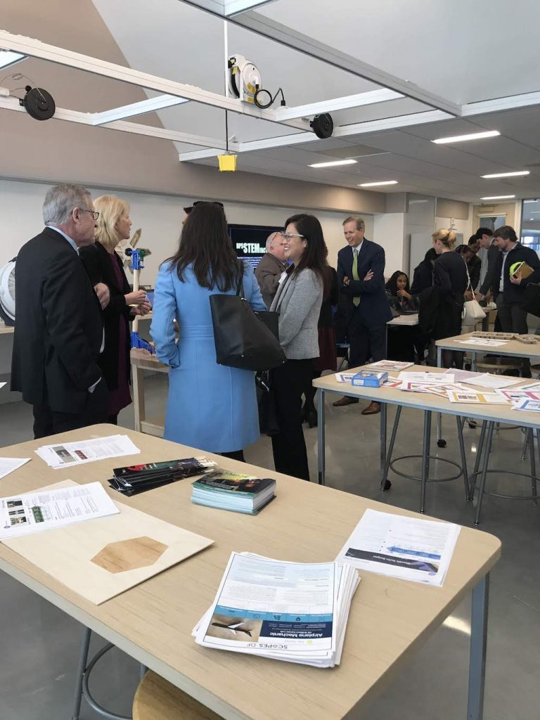 STEM Event with the Governor. Courtesy of the author.