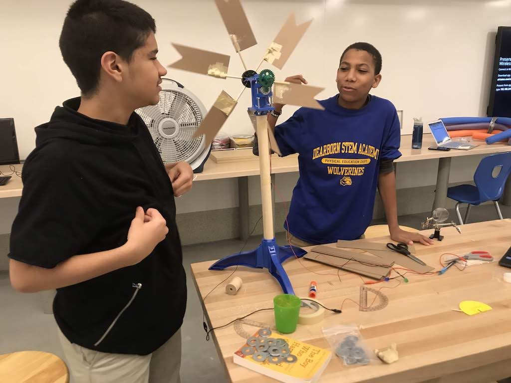 Wind Turbine Challenge. Courtesy of the author. Courtesy of the author.